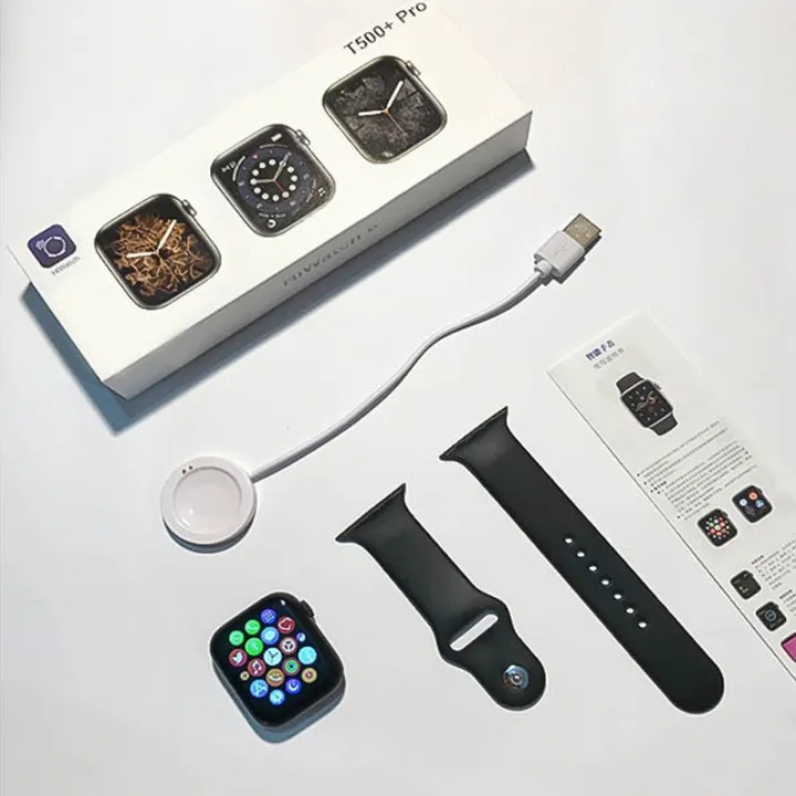 T500+ Pro Smart Watch with BT Call Heart Rate Blood Pressure