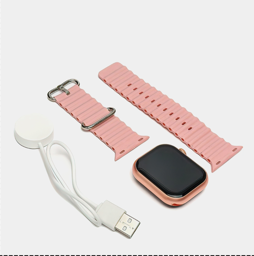 ME 16 Smart Watch 3 strips 2.21 Infinity Display Wiewless Charging